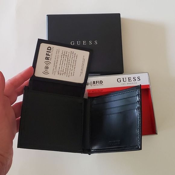 🤩New authentic guess real leather men's wallet - Picture 4 of 6